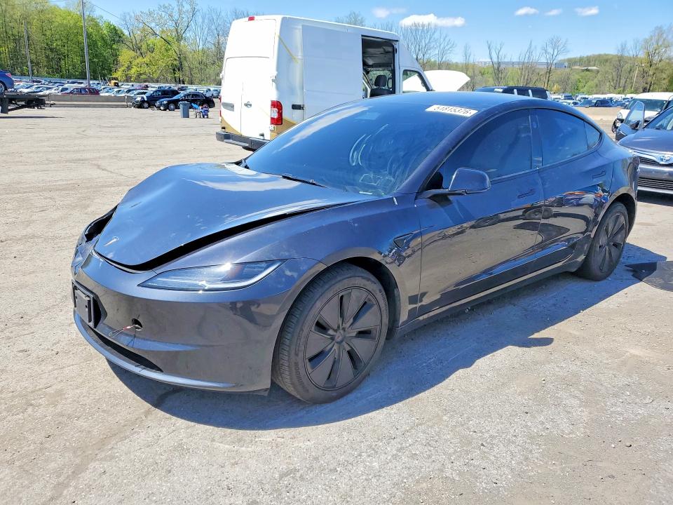 2025 Tesla Model 3 მანქანა იყიდება აუქციონზე, vin: 5YJ3E1EB6SF918659, აუქციონის ნომერი: 51815376