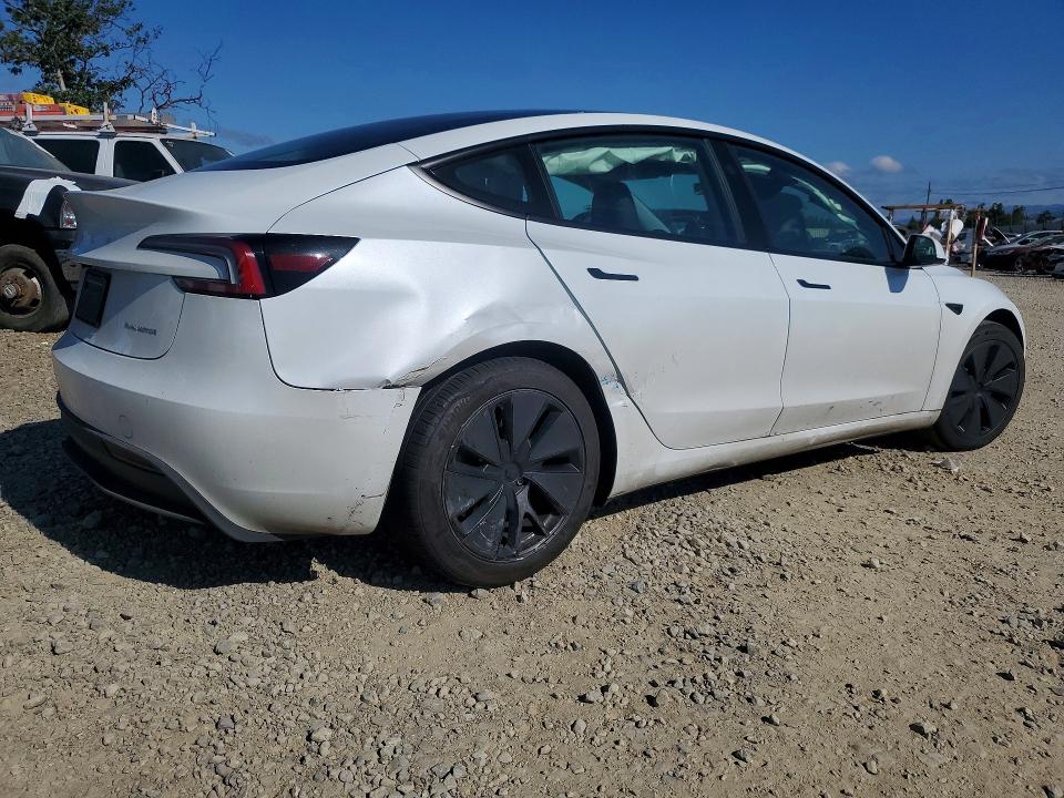 Aukcja sprzedaży 2025 Tesla Model 3, vin: 5YJ3E1EB9SF963188, numer aukcji: 52527026