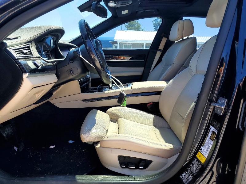 2011 Bmw 750 მანქანა იყიდება აუქციონზე, vin: WBAKC6C52BC395081, აუქციონის ნომერი: 52123096
