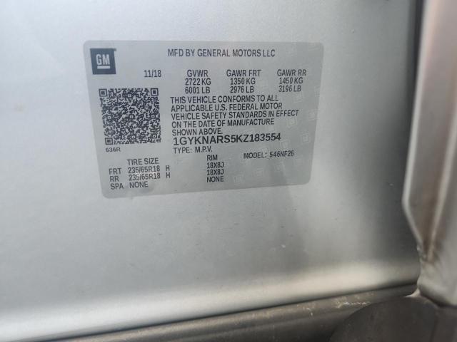 Продажа на аукционе авто 2019 Cadillac Xt5, vin: 1GYKNARS5KZ183554, номер лота: 52182056