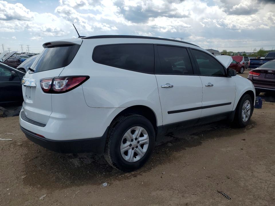 52681376 :رقم المزاد ، 1GNKRFED9HJ219291 vin ، 2017 Chevrolet Traverse مزاد بيع