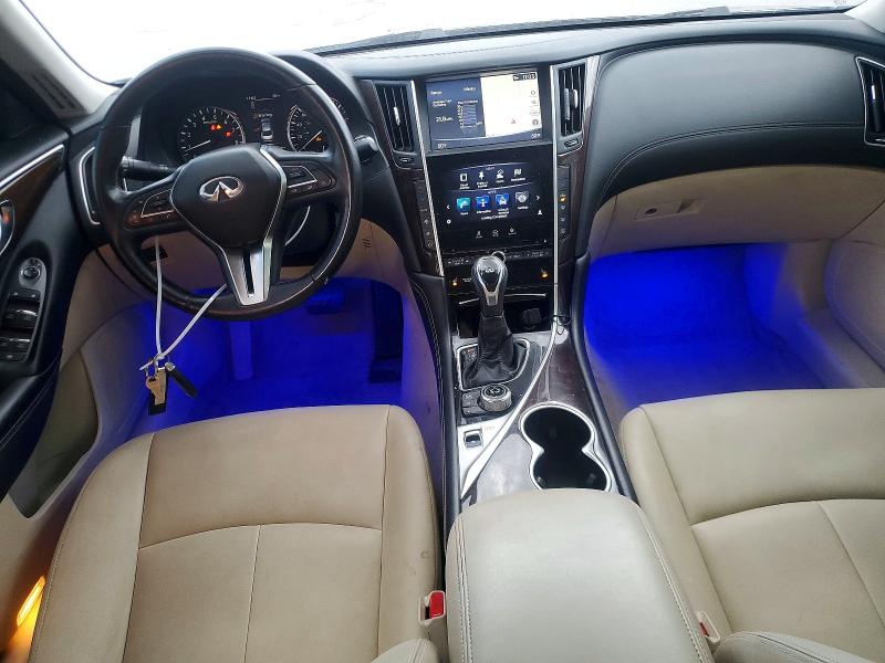 54135186 :رقم المزاد ، JN1EV7AR8KM555774 vin ، 2019 Infiniti Q50 مزاد بيع