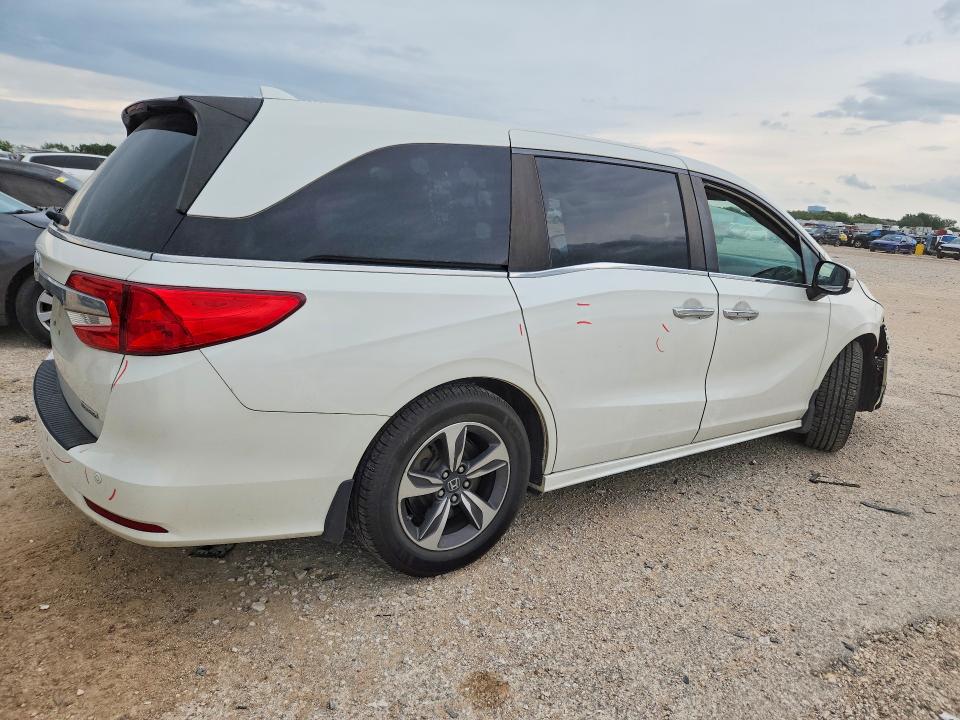 54817606 :رقم المزاد ، 5FNRL6H89JB019449 vin ، 2018 Honda Odyssey مزاد بيع