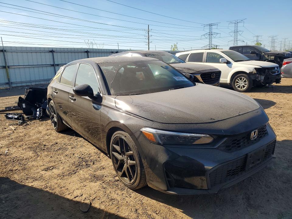 2025 Honda Civic მანქანა იყიდება აუქციონზე, vin: 2HGFE2F50SH593255, აუქციონის ნომერი: 53281626