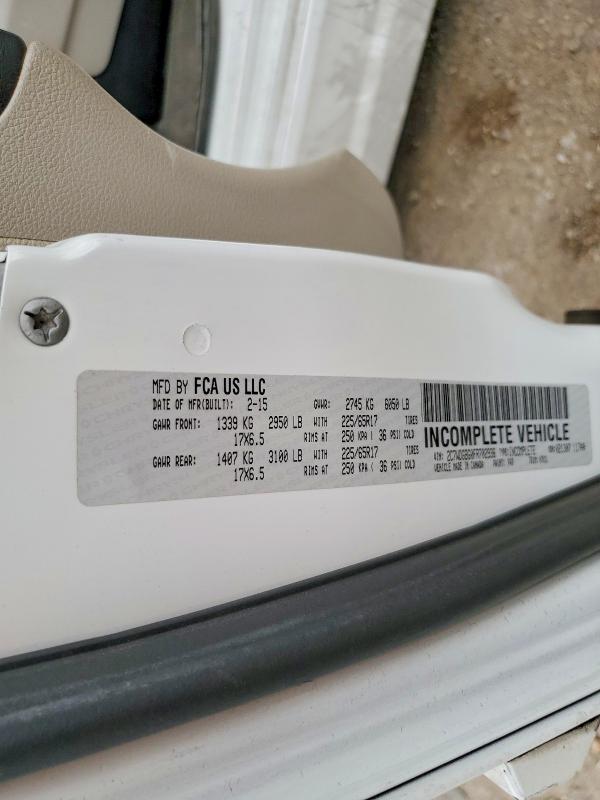Продаж на аукціоні авто 2015 Dodge Grand Caravan, vin: 2C7WDGBG0FR702936, номер лоту: 53074216