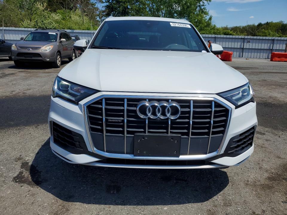 52164396 :رقم المزاد ، WA1LXAF71MD000763 vin ، 2021 Audi Q7 مزاد بيع