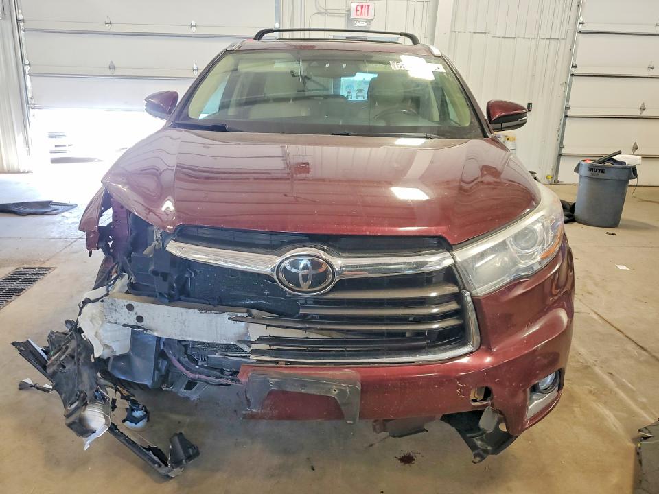 Aukcja sprzedaży 2015 Toyota Highlander, vin: 5TDDKRFH2FS126685, numer aukcji: 55163676
