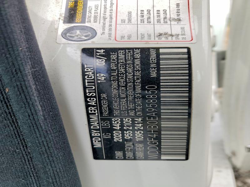 Auction sale of the 2014 Mercedes-benz C, vin: WDDGF4HB0EA958850, lot number: 54549716