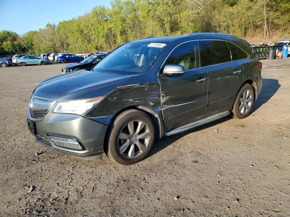 Продаж на аукціоні авто 2014 Acura Mdx, vin: 5FRYD3H80EB012465, номер лоту: 51704696