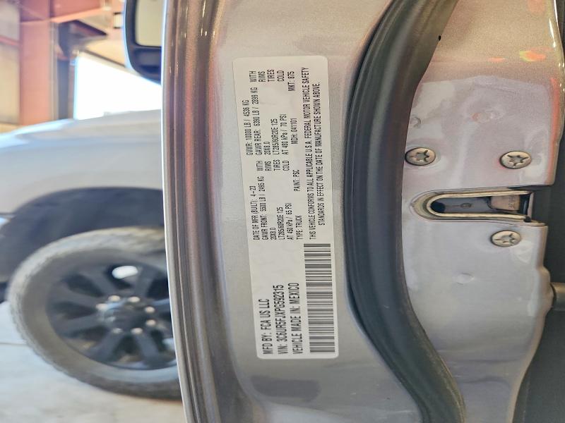 Продаж на аукціоні авто 2023 Ram 2500, vin: 3C6UR5FJXPG592315, номер лоту: 51615076