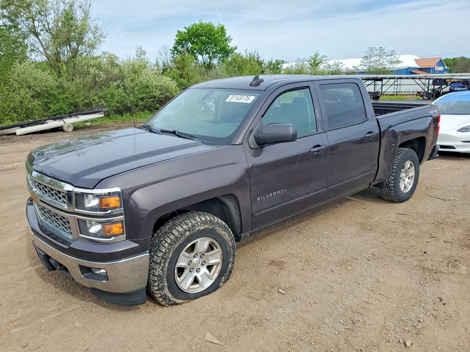 Auction sale of the 2015 Chevrolet Silverado, vin: 3GCUKREH1FG247403, lot number: 51149176