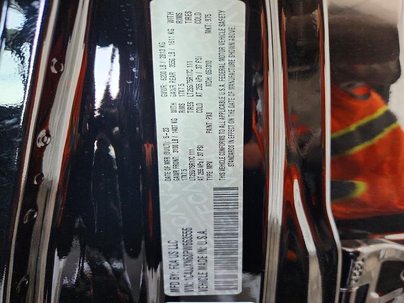 2023 Jeep Wrangler მანქანა იყიდება აუქციონზე, vin: 1C4JJXN68PW663556, აუქციონის ნომერი: 53738726