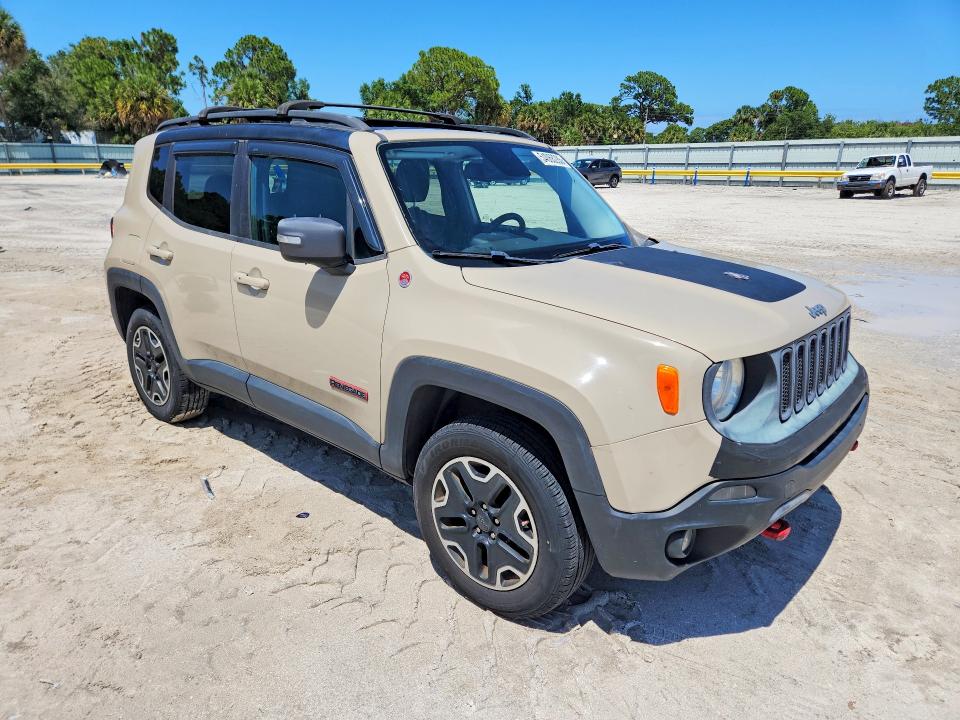2016 Jeep Renegade მანქანა იყიდება აუქციონზე, vin: ZACCJBCTXGPE14273, აუქციონის ნომერი: 54068286