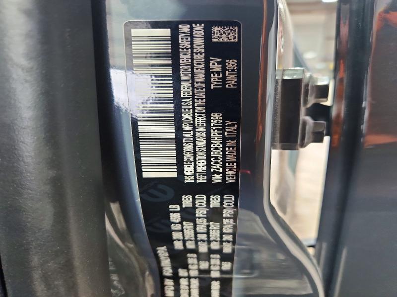 52557716 :رقم المزاد ، ZACCJBCB4HPF17598 vin ، 2017 Jeep Renegade مزاد بيع