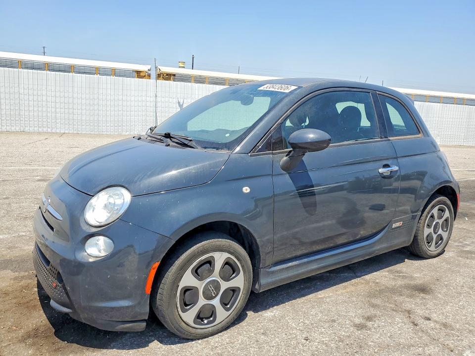 2017 Fiat 500 მანქანა იყიდება აუქციონზე, vin: 3C3CFFGE1HT514118, აუქციონის ნომერი: 53843606