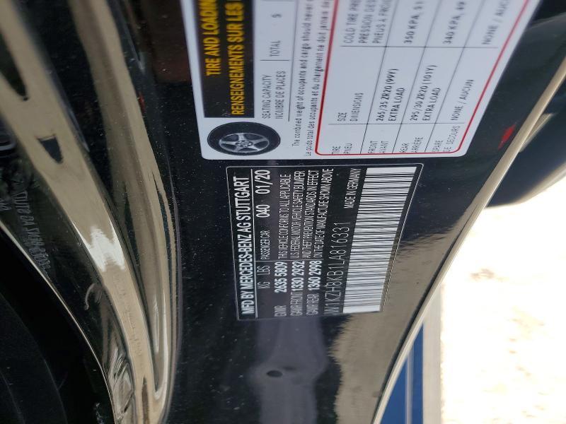 Продажа на аукционе авто 2020 Mercedes-benz E, vin: W1KZH8KB1LA816331, номер лота: 53507746