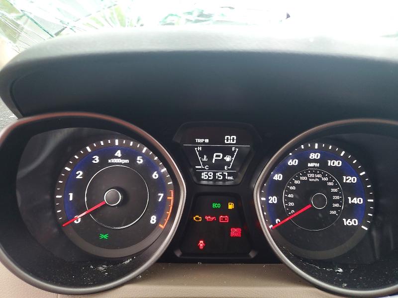 Aukcja sprzedaży 2014 Hyundai Elantra, vin: 5NPDH4AE4EH481716, numer aukcji: 54793186