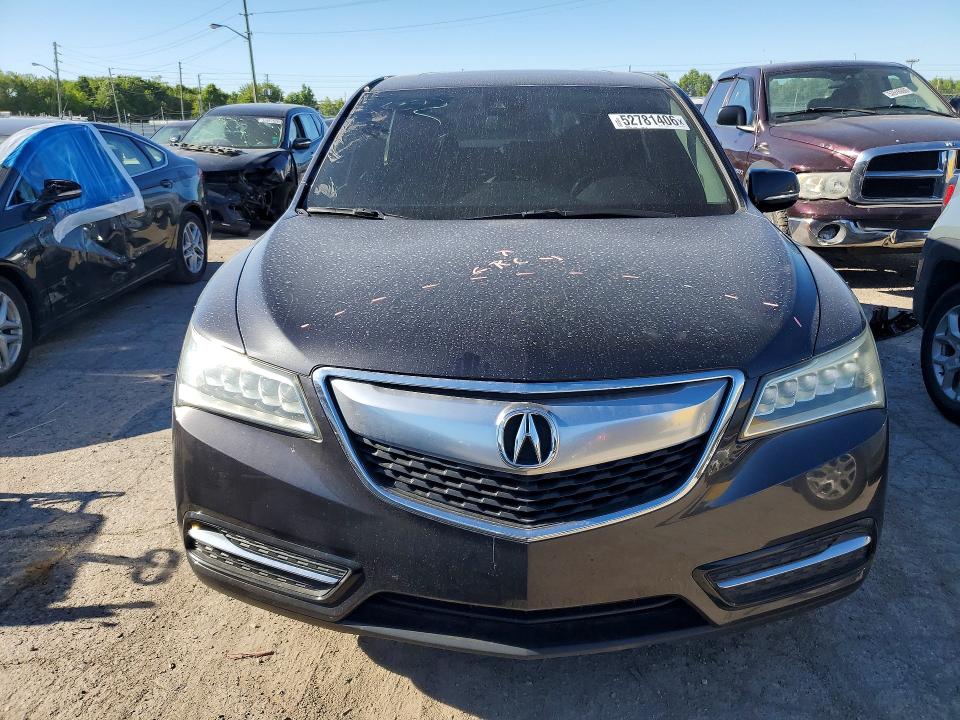 Продажа на аукционе авто 2015 Acura Mdx, vin: 5FRYD4H44FB017091, номер лота: 52781406