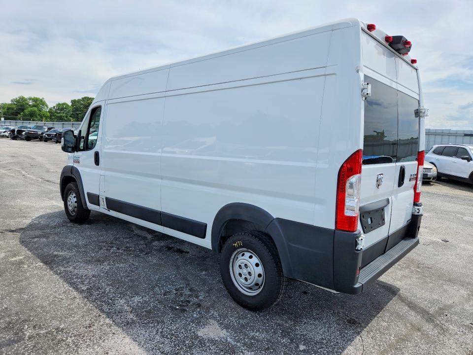 2021 Ram Promaster 2500 მანქანა იყიდება აუქციონზე, vin: 3C6LRVDG9ME521598, აუქციონის ნომერი: 95588185