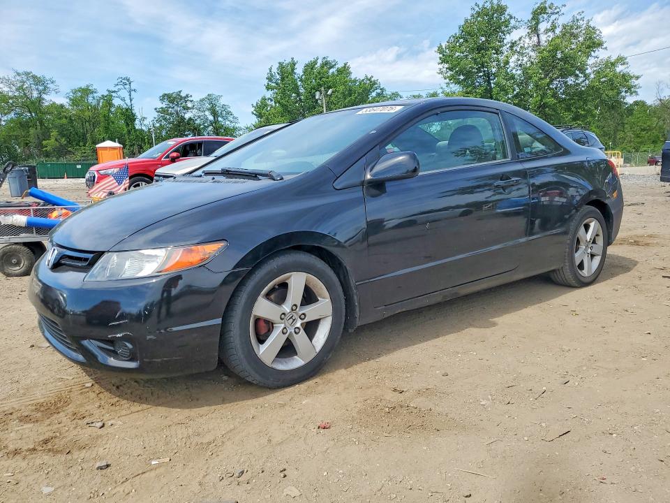 2007 Honda Civic მანქანა იყიდება აუქციონზე, vin: 2HGFG128X7H519367, აუქციონის ნომერი: 53647076