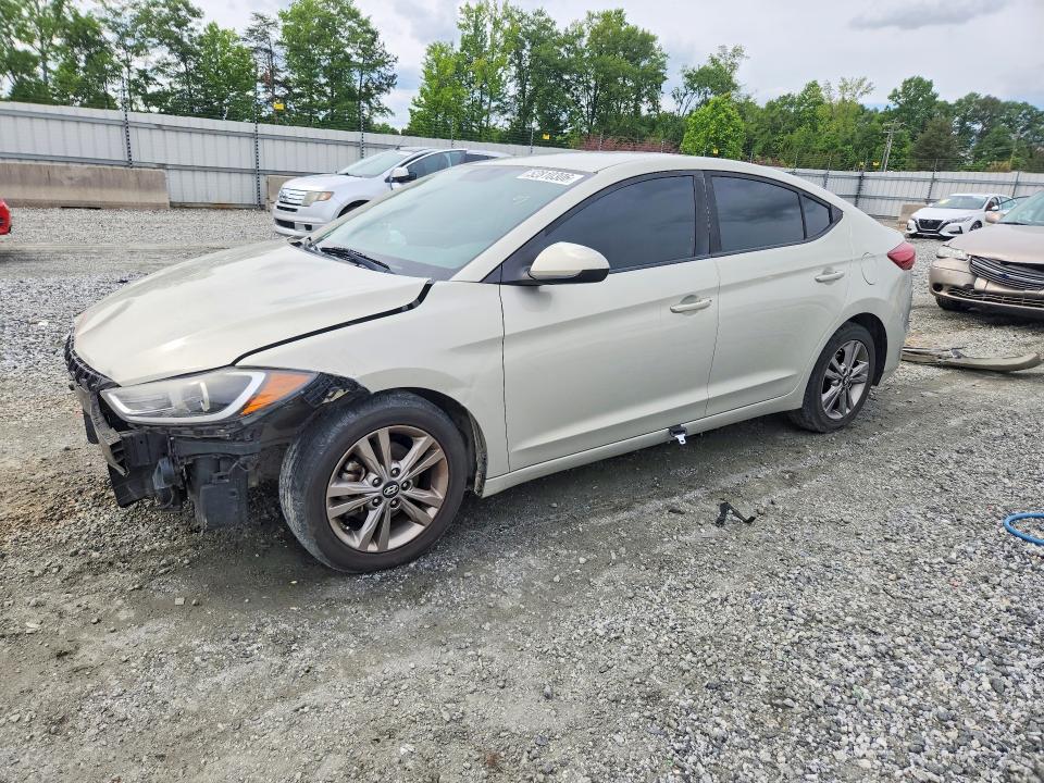 52810306 :رقم المزاد ، KMHD84LF8JU585272 vin ، 2018 Hyundai Elantra مزاد بيع