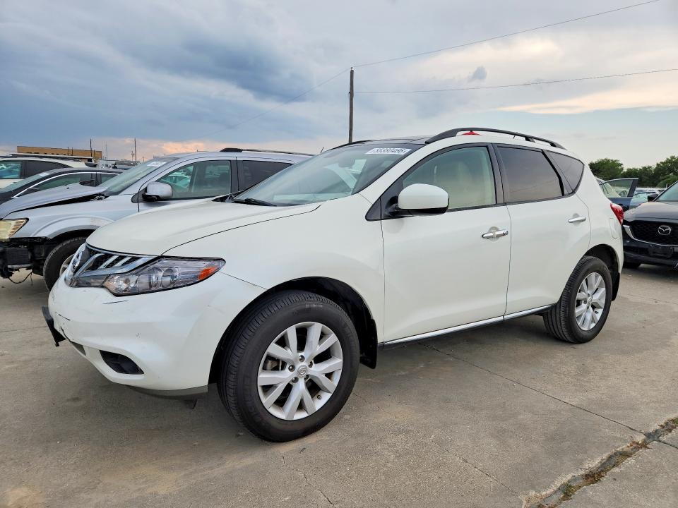 2011 Nissan Murano მანქანა იყიდება აუქციონზე, vin: JN8AZ1MWXBW155030, აუქციონის ნომერი: 55380466