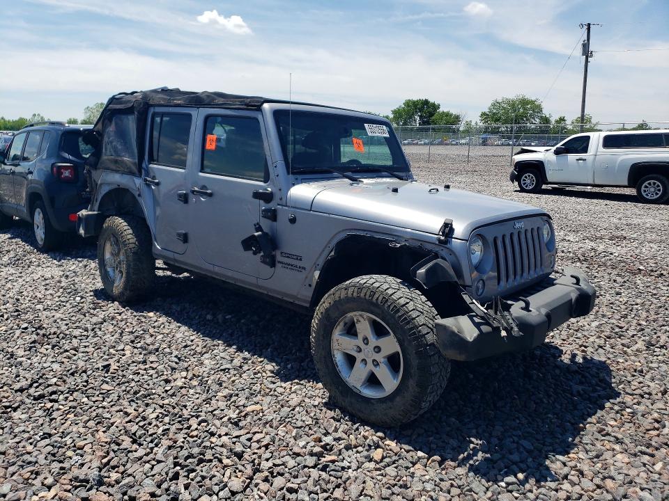 Продажа на аукционе авто 2015 Jeep Wrangler Unlimited, vin: 1C4BJWDG1FL520344, номер лота: 55312556
