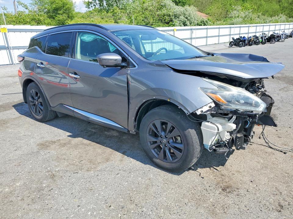 Auction sale of the 2018 Nissan Murano, vin: 5N1AZ2MH2JN108299, lot number: 54351006