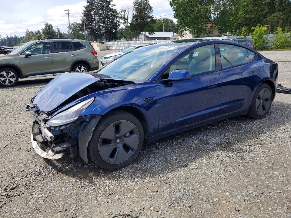 Продажа на аукционе авто 2021 Tesla Model 3, vin: 5YJ3E1EA2MF921505, номер лота: 53116026