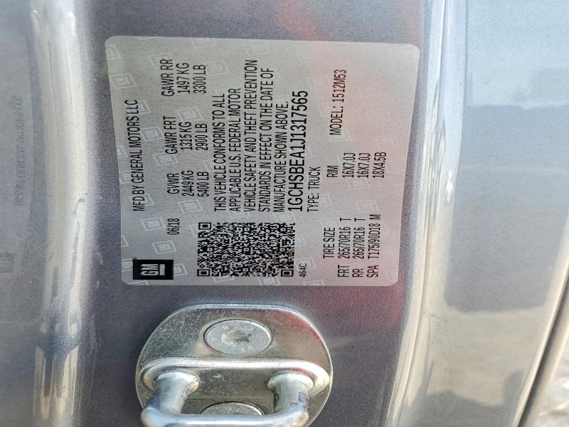 Aukcja sprzedaży 2018 Chev Colorado, vin: 1GCHSBEA1J1317565, numer aukcji: 52163526