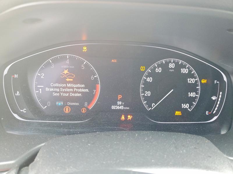 52807706 :رقم المزاد ، 1HGCV1F13LA082987 vin ، 2020 Honda Accord مزاد بيع