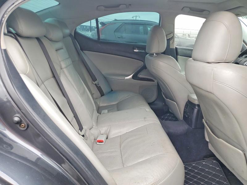 53243756 :رقم المزاد ، JTHBE262665007351 vin ، 2006 Lexus Is مزاد بيع