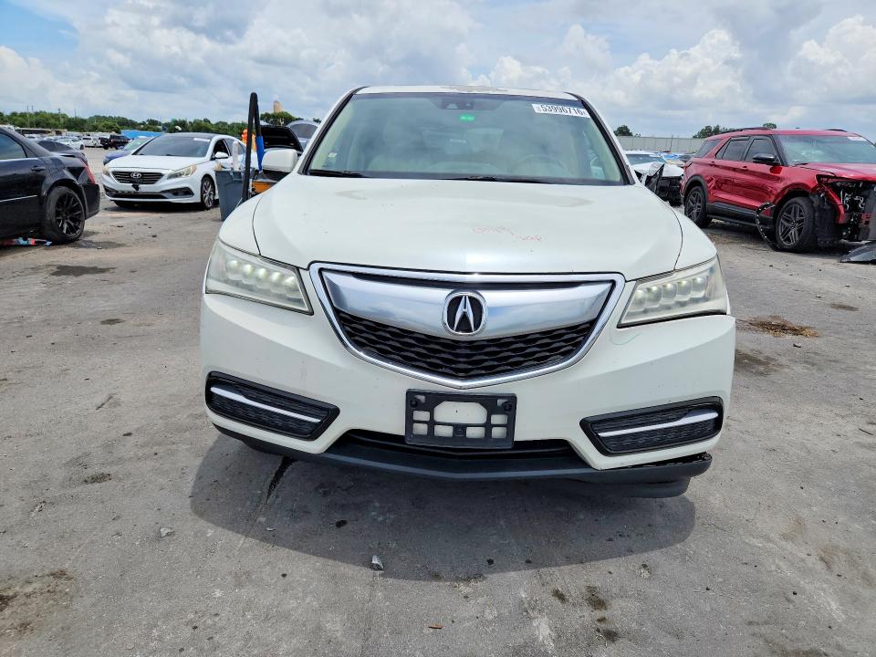 53996716 :رقم المزاد ، 5FRYD4H43FB014506 vin ، 2015 Acura Mdx مزاد بيع