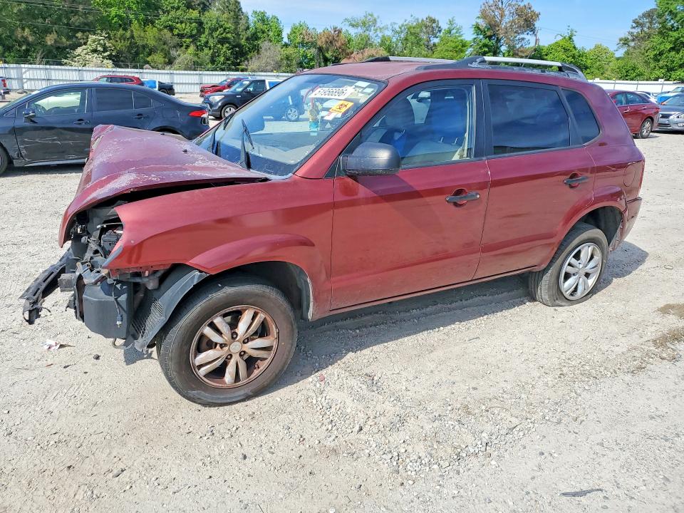 2009 Hyundai Tucson მანქანა იყიდება აუქციონზე, vin: KM8JM12B79U958471, აუქციონის ნომერი: 51956896