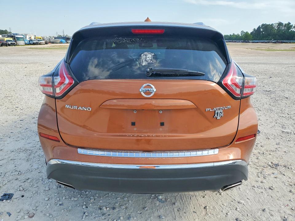 Продажа на аукционе авто 2015 Nissan Murano, vin: 5N1AZ2MGXFN200419, номер лота: 53618236