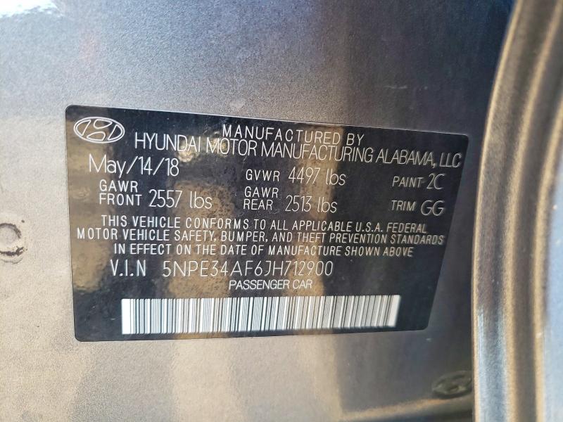 Продажа на аукционе авто 2018 Hyundai Sonata, vin: 5NPE34AF6JH712900, номер лота: 53468386