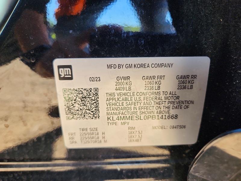 55718376 :رقم المزاد ، KL4MMESL0PB141668 vin ، 2023 Buick Encore Gx مزاد بيع