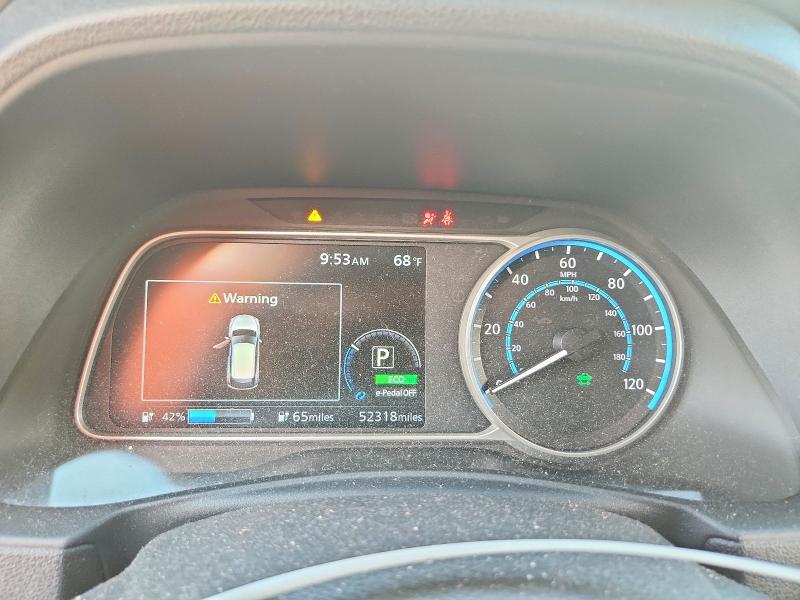 Продажа на аукционе авто 2020 Nissan Leaf, vin: 1N4AZ1BP8LC309394, номер лота: 52127296