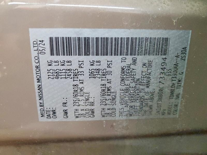 Продажа на аукционе авто 2024 Nissan Rogue, vin: 5N1BT3BB0RC733494, номер лота: 53511406