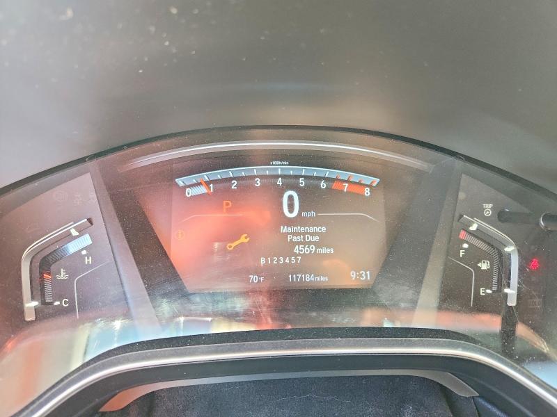 53470476 :رقم المزاد ، 5J6RW1H89KA021703 vin ، 2019 Honda Cr-v مزاد بيع