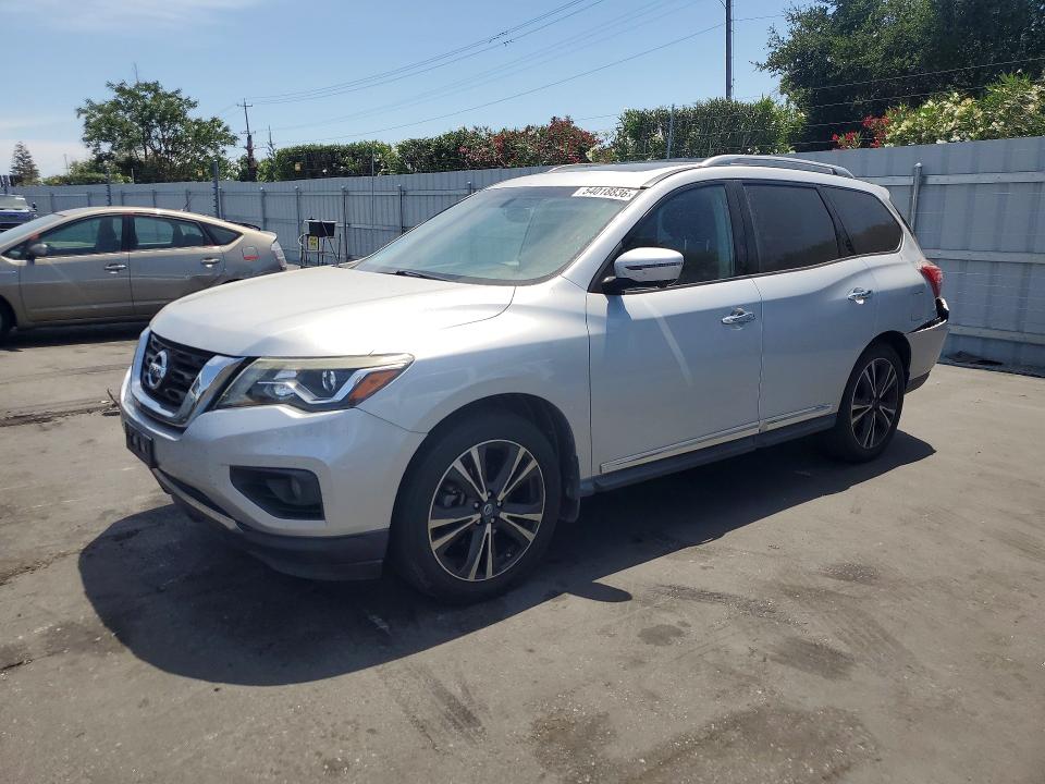 54018836 :رقم المزاد ، 5N1DR2MN7HC641175 vin ، 2017 Nissan Pathfinder مزاد بيع