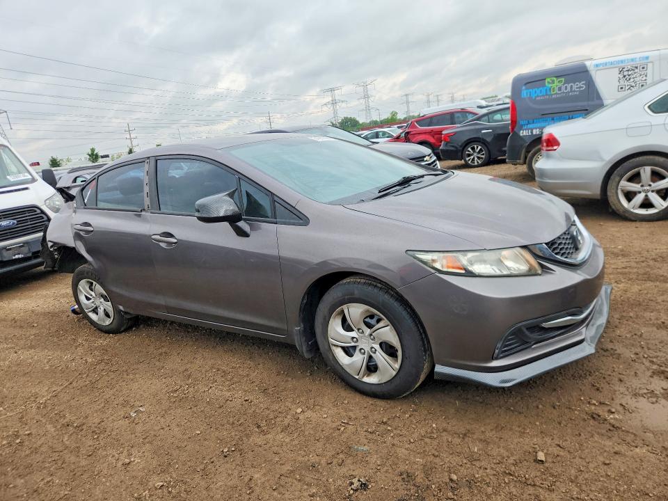 2013 Honda Civic მანქანა იყიდება აუქციონზე, vin: 19XFB2F54DE049136, აუქციონის ნომერი: 54067056