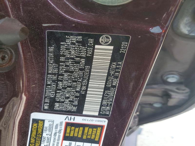 Aukcja sprzedaży 2018 Toyota Avalon, vin: 4T1BK1EB4JU265819, numer aukcji: 51956986
