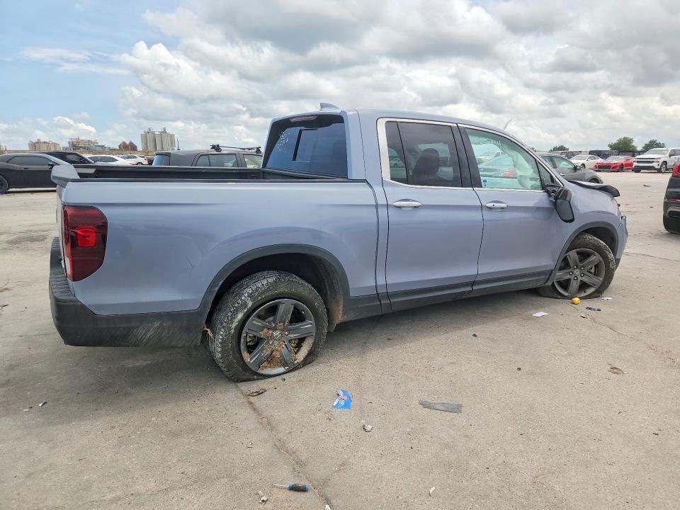 2022 Honda Ridgeline მანქანა იყიდება აუქციონზე, vin: 5FPYK3F79NB038880, აუქციონის ნომერი: 54333516