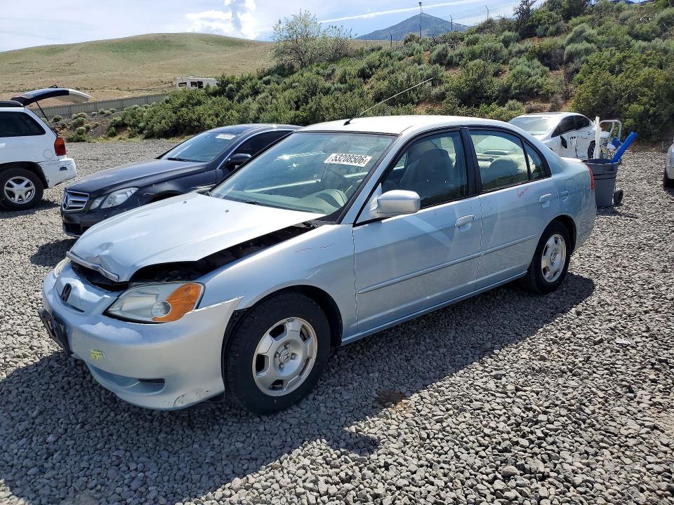 2003 Honda Civic მანქანა იყიდება აუქციონზე, vin: JHMES96653S032336, აუქციონის ნომერი: 53208506