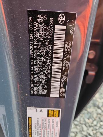 Aukcja sprzedaży 2026 Toyota Prius, vin: JTDACAAU7T3066194, numer aukcji: 53330706