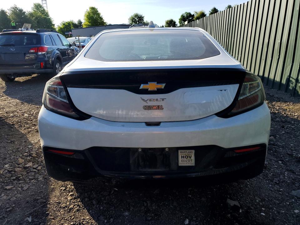 2017 Chevrolet Volt მანქანა იყიდება აუქციონზე, vin: 1G1RC6S58HU120345, აუქციონის ნომერი: 53052816