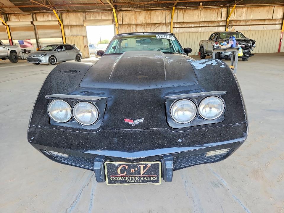 1977 Chev Corvette მანქანა იყიდება აუქციონზე, vin: 1Z37L7S433577, აუქციონის ნომერი: 53817786