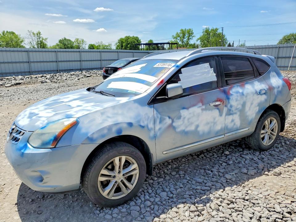 53789116 :رقم المزاد ، JN8AS5MV5CW364812 vin ، 2012 Nissan Rogue مزاد بيع