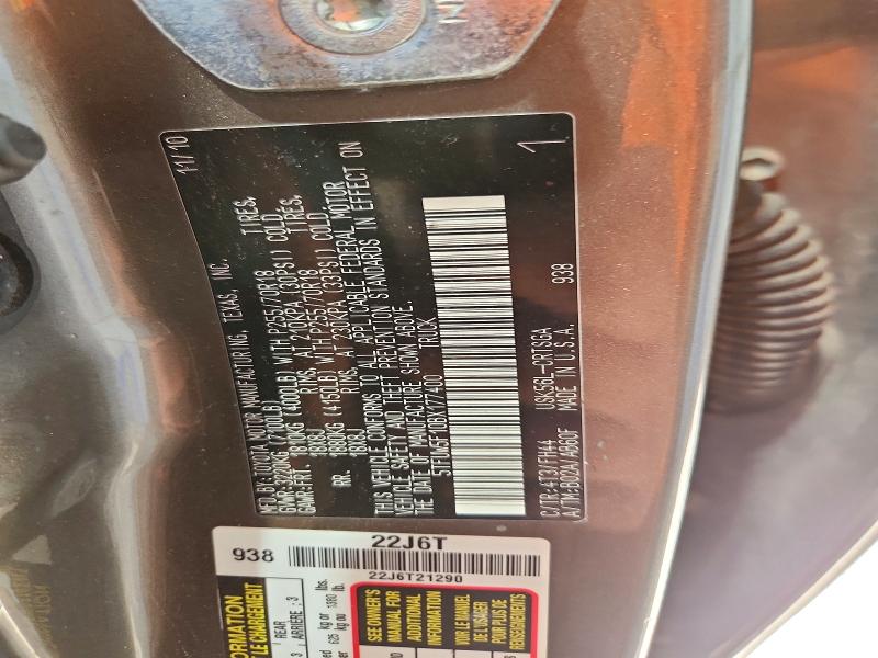 Продажа на аукционе авто 2011 Toyota Tundra, vin: 5TFUW5F10BX177400, номер лота: 53049966